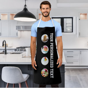 Make Your Own Custom Personalized 4 Photo And Text Apron