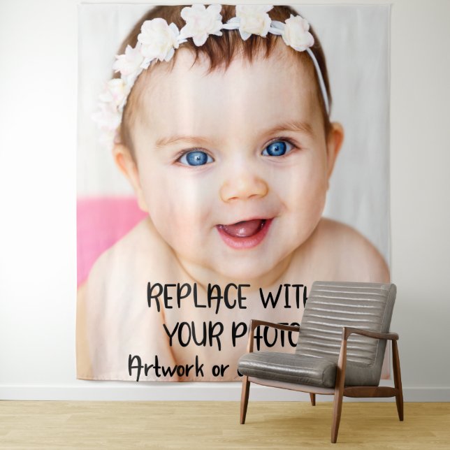 Make Your Own Custom Personalized One of A Kind Tapestry (In Situ)