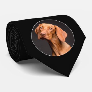 Make Your Own Custom Photo / Picture Black Men's Tie