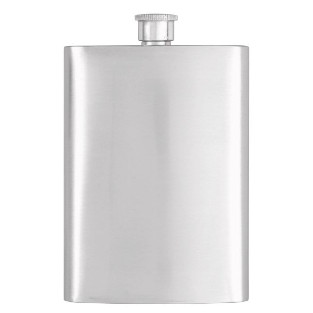 Make Your Own Custom Premium Stainless Steel Flask (Front)