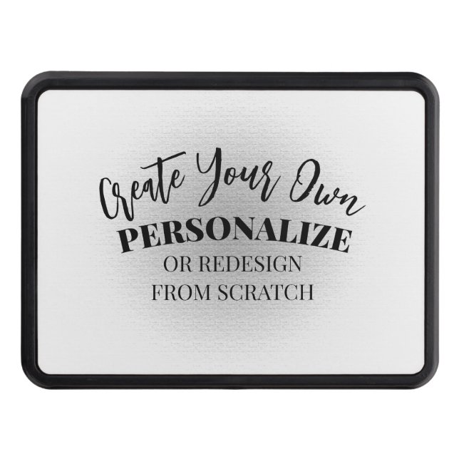Make Your Own Custom Trailer Hitch Cover (Front)