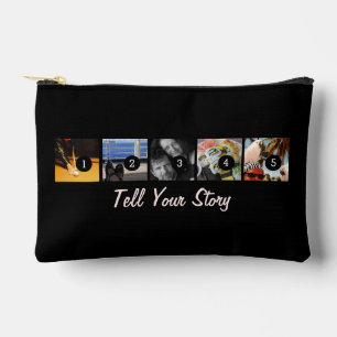 Make your own decor easily with 5 images on a accessory pouch
