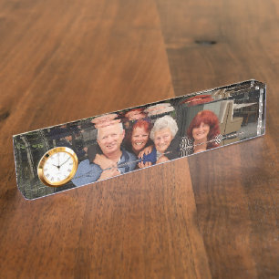 Make Your Own Family Moments, Desk Nameplate