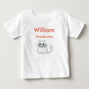 Make Your Own Funny Cute Personalize Name Nickname Baby T-Shirt
