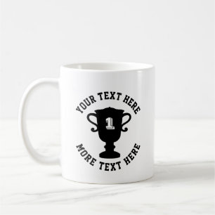 Make your own funny trophy cup award for office