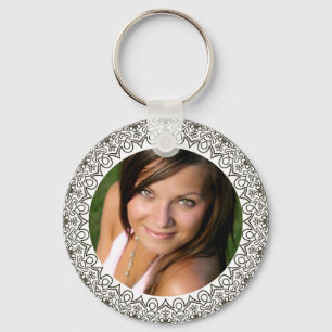 Make Your Own Girlfriend Wife Photo Keychain
