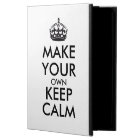 Make your own keep calm - black