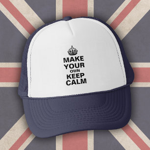 Make Your Own Keep Calm Hat (Template)