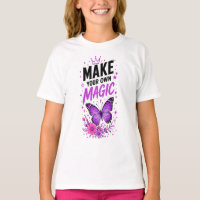 💜 Make Your Own Magic Butterfly Girl Quote 💜