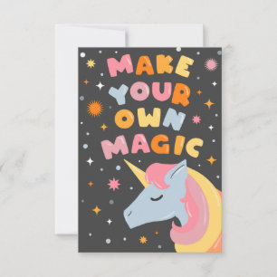 Make your Own Magic Card