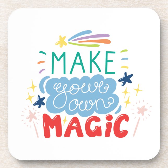 Make Your Own Magic Coaster (Front)