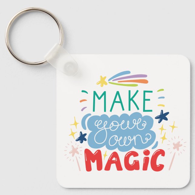 Make Your Own Magic Keychain (Front)