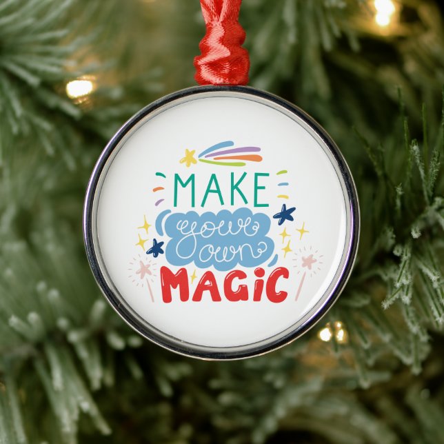 Make Your Own Magic Metal Ornament (Tree)