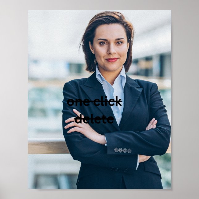 Make Your Own Matte Poster (Front)