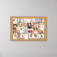 Make Your Own Memories Photo Faux Cork Board