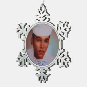 Make your own Memory Snowflake Ornament