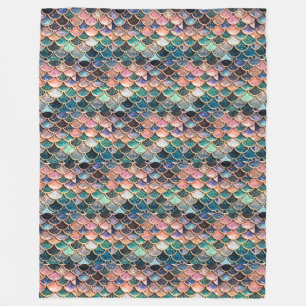 Make your own Mermaid scales Blanket