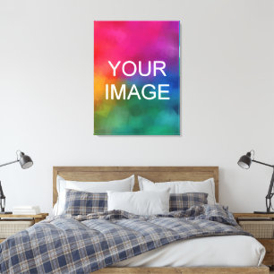 Make Your Own Modern Elegant Vertical High Quality Canvas Print