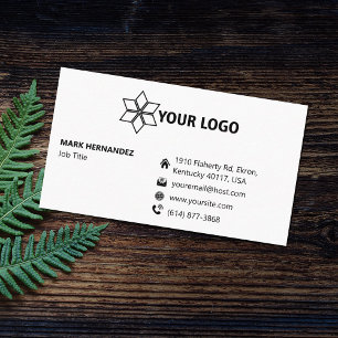 Make Your Own Modern Minimalist   Business Card