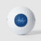 Make your own name monogram golf balls