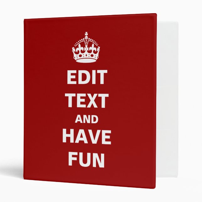Make your own parody binder! binder (Front/Inside)