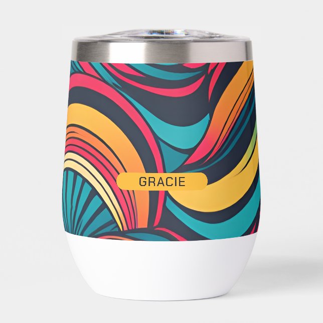 Make your own personalized abstract pattern (Front)