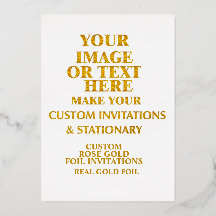 Make Your Own Personalized Custom Rose Gold