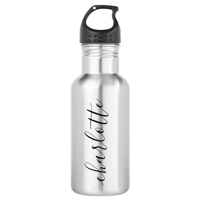 Make your own personalized name 532 ml water bottle (Front)