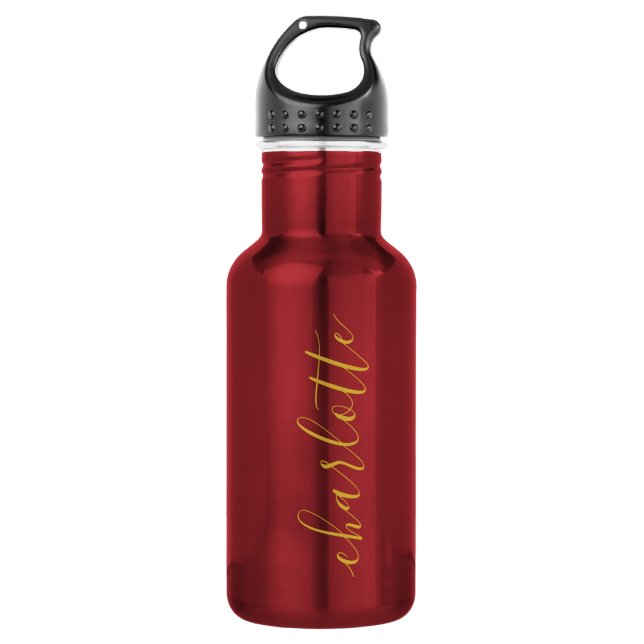 Make your own personalized name 532 ml water bottle (Front)