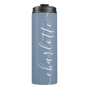 Make your own personalized name thermal tumbler