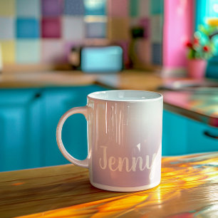 Make Your Own Personalized Ombre Coffee Mug