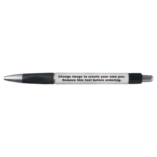 Make your own personalized template photo pen (Front)