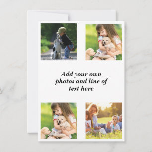 Make your own photo collage and text