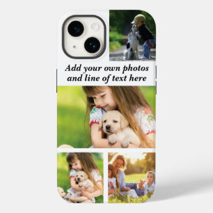 Make your own photo collage and text  Case-Mate iPhone 14 case
