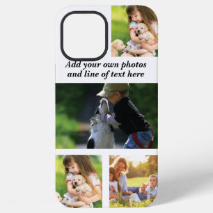 Make your own photo collage and text  iPhone 12 pro max case
