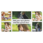 Make your own photo collage and text