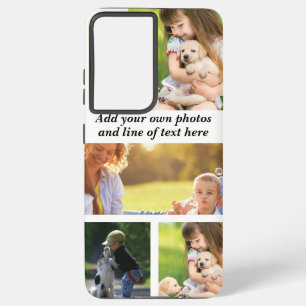 Make your own photo collage and text  samsung galaxy case