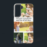 Make your own photo collage and text samsung galaxy case<br><div class="desc">Make your own photo collage and text</div>