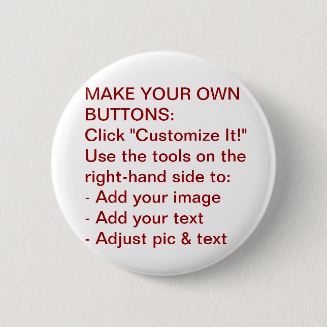 Make Your Own Pin-Back Buttons (Front)