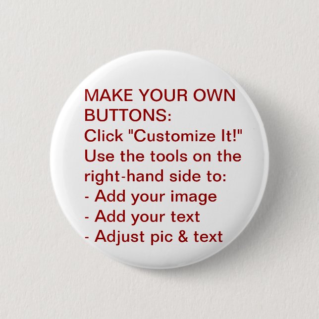 Make Your Own Pin-Back Buttons (Front)