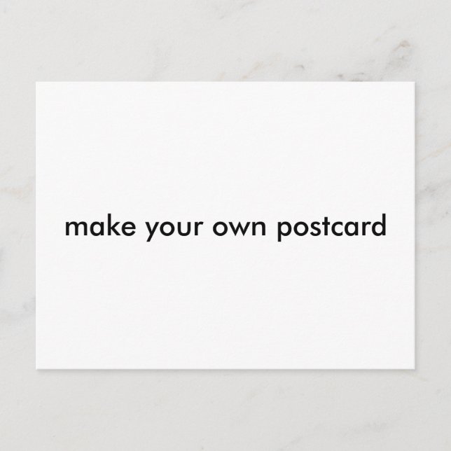 Make Your Own Postcard (Front)