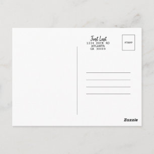 Make Your Own Postcard Template