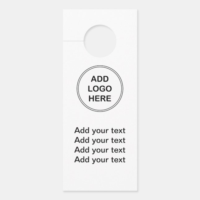 Make Your Own Promotional Door Hangers (Front)