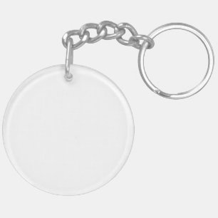 Make Your Own Round Double Sided Acrylic Keychain
