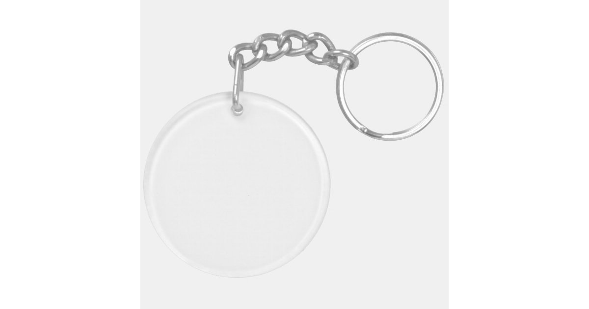 Download Make Your Own Round Double Sided Acrylic Keychain | Zazzle.ca