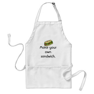 Make your own sandwich! apron