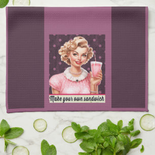 Make your own sandwich kitchen towel