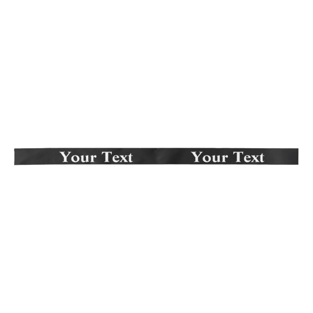 Make Your Own Satin Ribbon (Front)