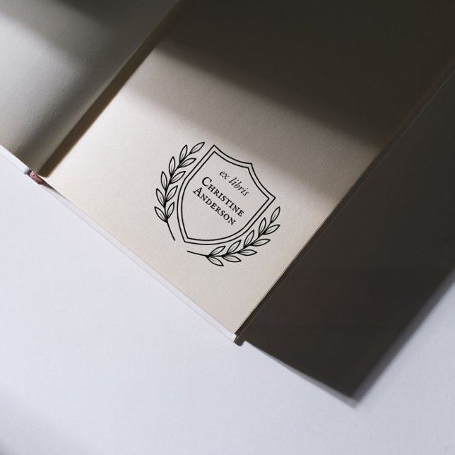 Make Your Own Shield Wreath From The Library Of  Self-inking Stamp (Creator Uploaded)