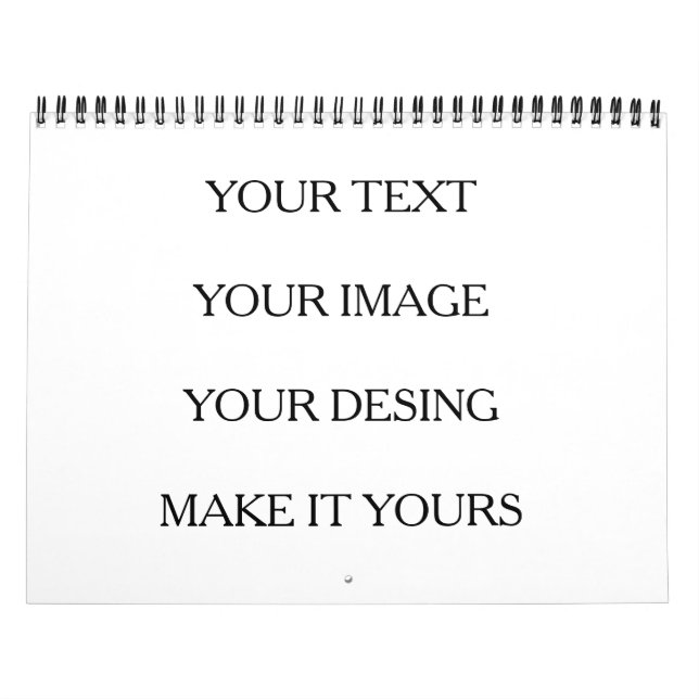 Make Your Own Simple Medium Calendar (Cover)